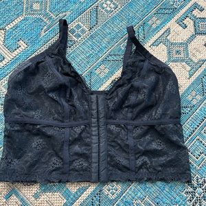 Black corset top size Small
